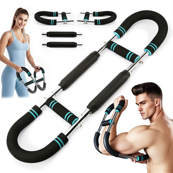 Twister Arm Trainer 60-110lb Adjustable Arm Exerciser, Portable Chest Workout