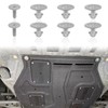 Engine Lower Cover Pin Screws, 6PCS Radiator Engine Access Cover