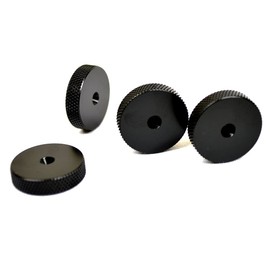 Atacama HD-L Floor Spike Shoes, Black (Pack of 4)