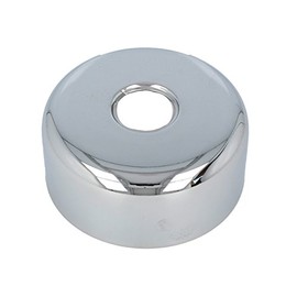 tecuro Threaded Rosette 3/4 Inch Diameter 90 mm x Height 40 mm Chrome-Plated Brass