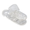 20pcs Hearing Aid Lanyard Clip ABS Portable Transparent Clip Accessory
