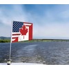 24x36 Inch America Canada Friendship Flag,2x3 FT American USA US