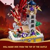 QLT QIAOLETONG Ideas Dragons & Treasures Castle Building Blocks Building