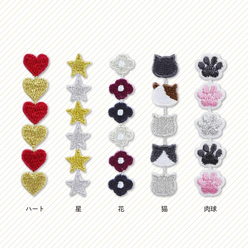 Kiyohara WMS-04 Craft Gallery Mini Seal Patch Cat Width 0.4