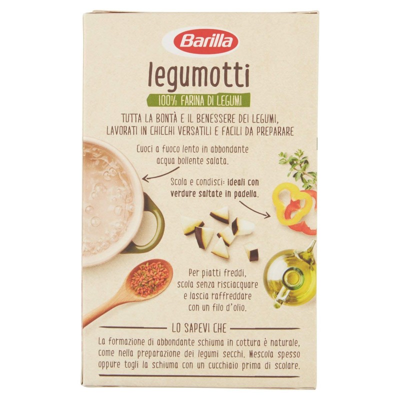 Barilla, Legumotti Lenticchie Rosse e Piselli - Ricchi di Proteine