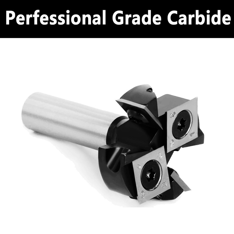 Akylin CNC Spoilboard Surfacing Router Bits, 1/2 Inch Shank Slab