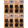 Nichias Kagusuberu Square Cap M, 4 Pieces, Set of 4