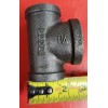 Unbranded 1" x 1" x 1-1/4" Ductile Iron Bull Head