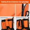 MOEBULB Chainsaw Case Carrying Bag for Husqvarna Stihl Chainsaws with