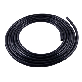 OHOB-COOL 5/16 (8mm) ID Silicone Vacuum Line Tubing Hose,High Temperature For Auto Replacement,Turbochargers,etc (Black, 5/16-5FT)