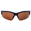 EPOCH Eyewear Epoch 1 Inlaid hule anteojos de sol, Marco Azul.