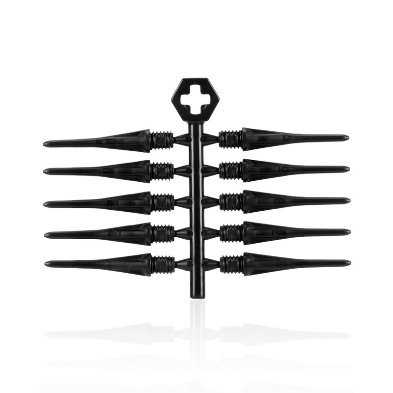 Yirinatek Set of 50 Soft Dart Tips with 2BA Thread