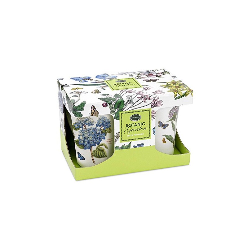Portmeirion Botanic Garden Set Of Two Mugs 10oz