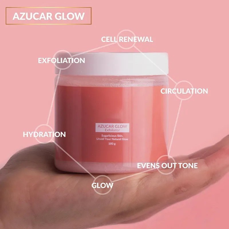 Exfoliante De Azúcar Para El Cuerpo, Hidratante 100g Neutra