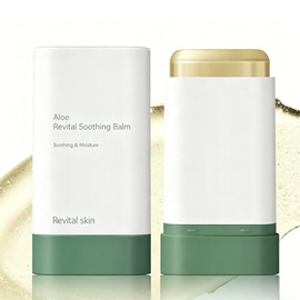 Gel De Aloe Vera En Barra, Bálsamo Calmante Aloe Revital En Barra, Hidratante Profundo Para Piel Seca, Calmante Y Reparador Después Del Sol, Gel Puro 