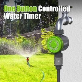 Water Timer for Outdoor Hose Faucet, Customizable Hose Timers for Watering, Garden Sprinkler Timer, Automatic Home Irrigation System