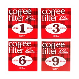 Kalita round filter coffee filter Dutch filter coffee filter paper, Kalita filter #6 (60mm/100 sheets) / 칼리타 원형필터 커피필터 더치필터 커피여과지, 칼리타 필터#6(60mm/100매)
