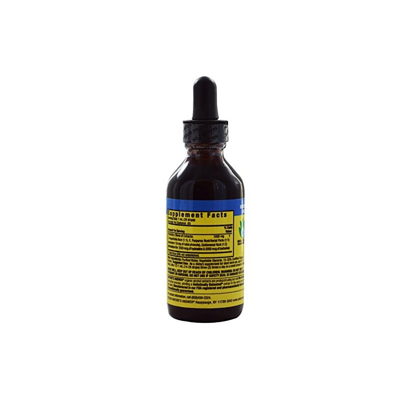 Nature's Answer Echinacea and Goldenseal - 2 fl oz