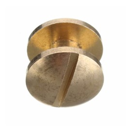 20PCS Round Belt Screw Leather Craft Chicago Nail Brass Rivets Stud Head Wallet