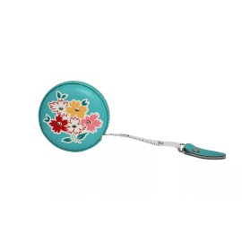 Unbranded Wild Flowers Vintage Quilt Pattern Tape Measure