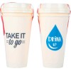 Coffeehouse SET 2 Coffee Cups & Lids, REUSABLE Premium Plastic.