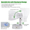 12 Volt LED Reading Light, Acrylic Rotatable Spotlight for RV
