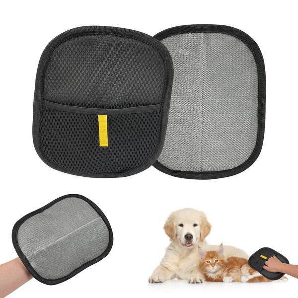 2 Stück Handschuh Zur Entfernung Von Tierhaaren - Wiederverwendbare Haustier