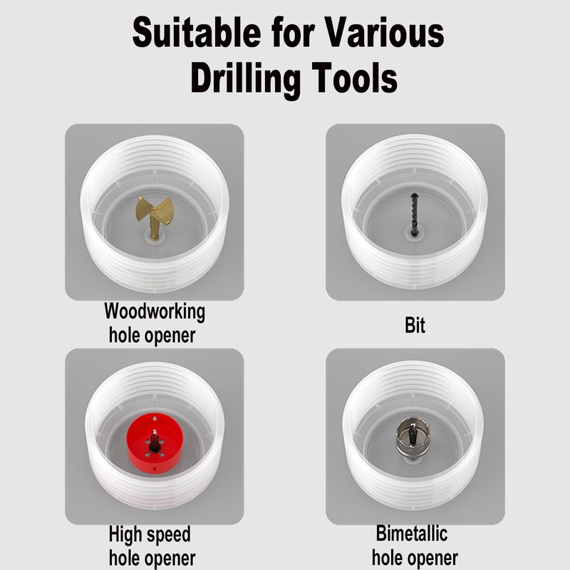 Drill Dust Collector Hole Elastic Sealing Drill Dust Collector Hole