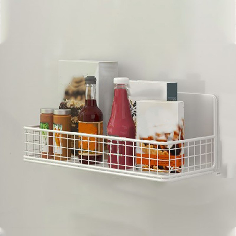 Magnetic Spice Rack for Refrigerator Iron Painting Space Saving Spice