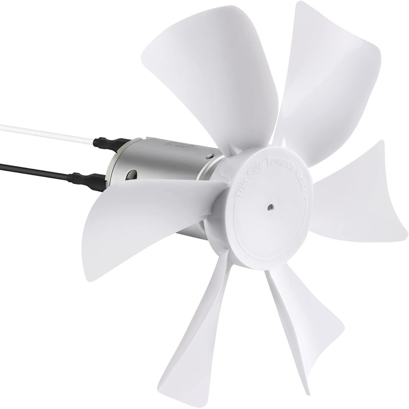 Carvmpin 2 Pack 6“ Replacement White Vent Fan Blades for