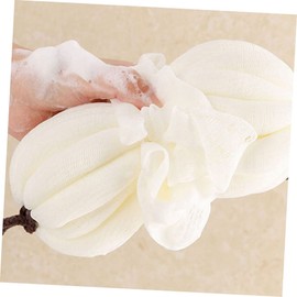 NOLITOY 5 Pack Bath Loofah Sponges Flower Bath Poufs Bathing Tools Gentle Massage Exfoliating for Silky Skin for Family Friends