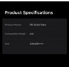 Creality K1C PEI Build Plate Frosted Coating Printing Platform Board