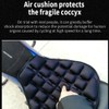 TPU Seat Cushion 3D Inflatable Air Pad Cooling AntiVibration Pressure