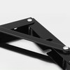 Anhoer Pack of 2 Folding Console Heavy Duty Hinges Folding