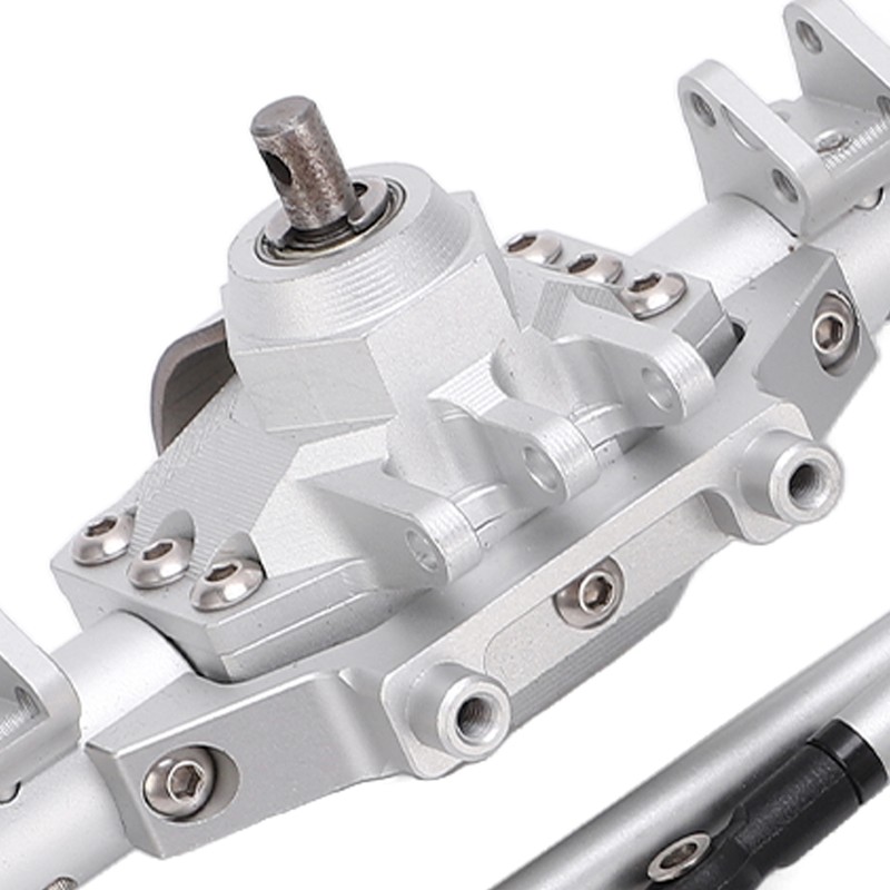 RC Front Rear Axles Complete Set Metal Assembly Kit Axle