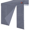 SCOCANOPY Door for 10x10 Canopy Frame Two Central Zipper Design