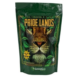 Pride Lands Veg Premium Organic Dry Top Dress Fertilizer for The Vegetative Cycle, Bigger Buds and Healthier Plants with Our Complete Veg Food, All Natural, Safe for Plants You Consume, 2 lb