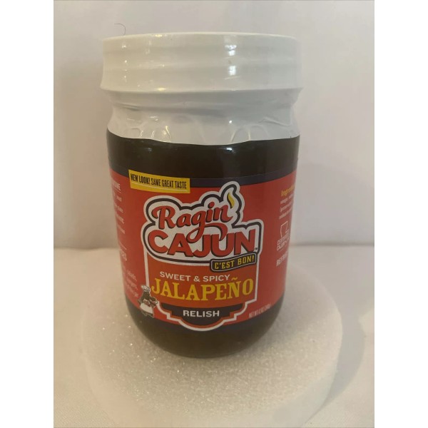 Rajun Cajun Ragin Cajun Sweet & Spicy Jalapeño Relish, 12