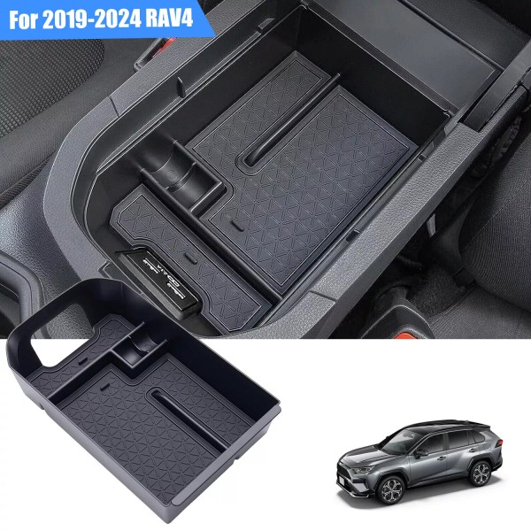 Unbranded Fits For Toyota RAV4 2019-2024 Car Center Console Armrest