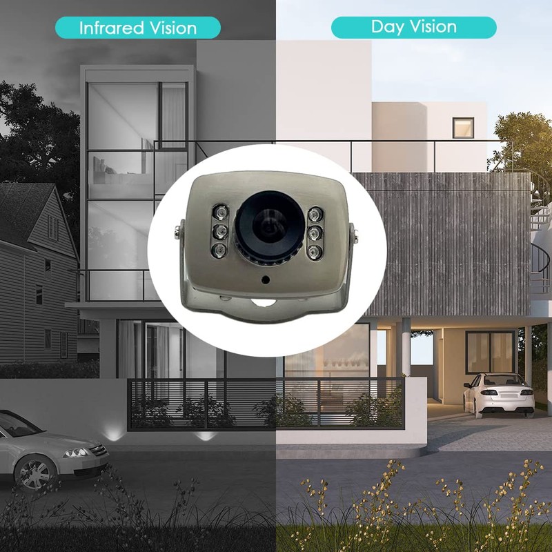 CCTV 1/3 CCD 1000tvl 6mm Indoor/Outdoor 6pcs IR LEDs Mini