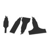 4pcs Multifunctional Reciprocating Saw Scraper Cutter Made of Carbon Steel,