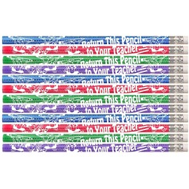 D1408 Return This Pencil To Your Teacher - 36 Qty Package - Teacher Pencils - Express Pencils™
