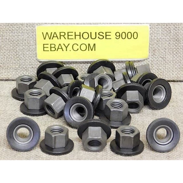 25 Free Spinning Washer Nuts Compatible with Auveco 15337 O.E.M.