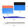 Cluoling Car Wrapping Tool Set, Car Wrapping Film Application Tool