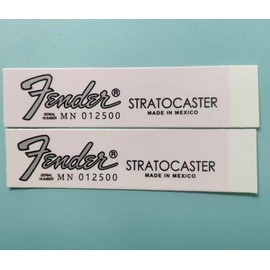 Fits for Fender Electric Guitar & Bass Head Stickers - Mo Lao ST Logo Water Transfer Stickers - Trademark Tearable Film