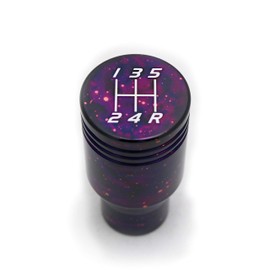 Billetworkz Cosmic Space Piston Shift Knob, Compatible/Replacement for 2002-2014 Subaru WRX 5 Speed