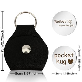 Valentines Day Gifts for Him Her Easter Basket Stuffers Pocket Hug Token Keepsake Birthday Gifts for Boys Girls Teens Women Men Student Gift Ideas Best Friend Inspirational Friendship Gift Present