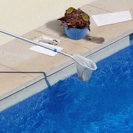 Pool Skimmer Socks, 10Pcs Reusable Ultra Fine Mesh Pool Filter Saver Socks, Pool Skimmer Basket Bag Pool Filter Net to Protect Swimming Pool Filter for In-Ground and Above Ground Pools (White)