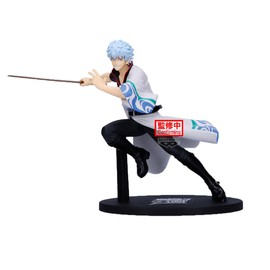 Banpresto Action Figure Gintoki Sakata Gintama - Vibration Stars - 20th Anniversary - Width 17 cm - Multicoloured - BP29413P - Collectible Figure - Ideal for Anime Fans