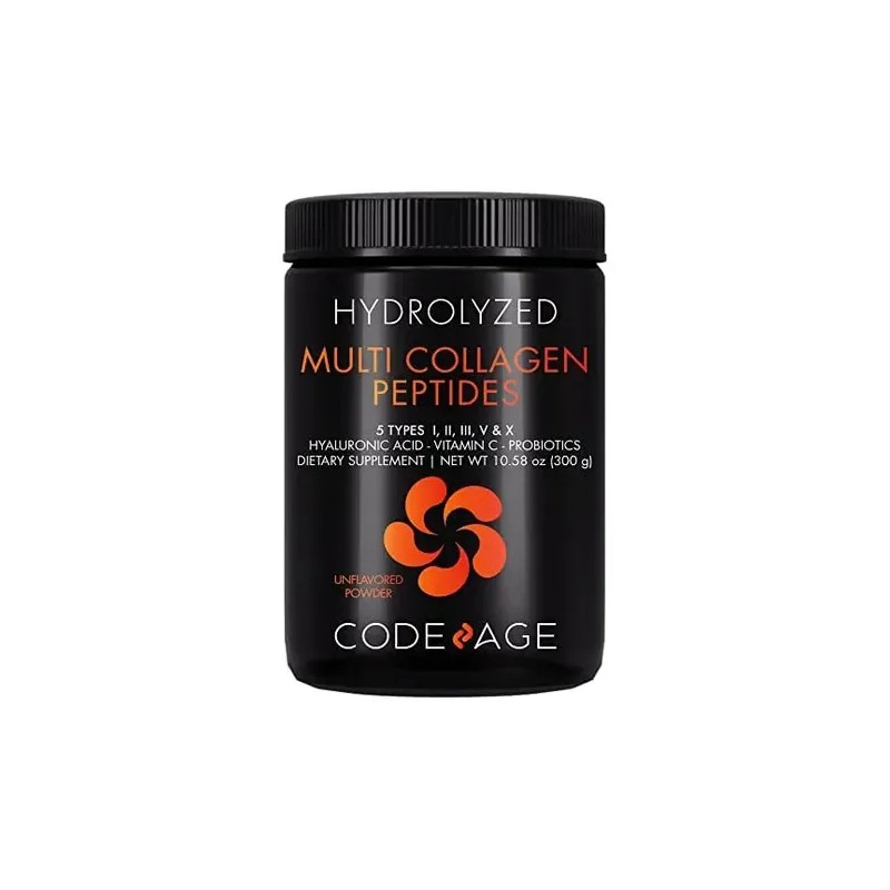 Codeage Péptidos Multicolágeno Sin Sabor 300g Unflavored Multi Collagen Peptides